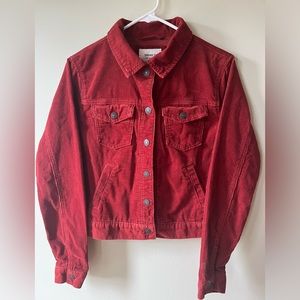 Forever 21 Corduroy Rust colored Jacket Size Small